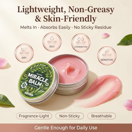 Senzioné Miracle Balm - Natural Soothing Cream for Body, Back and Hands