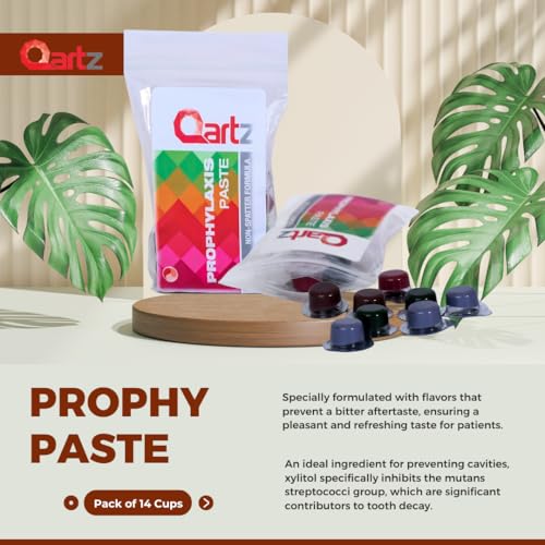 Tooth Polish with Xylitol Bubblegum Flavor - 14 Professional Grit Prophy Cups