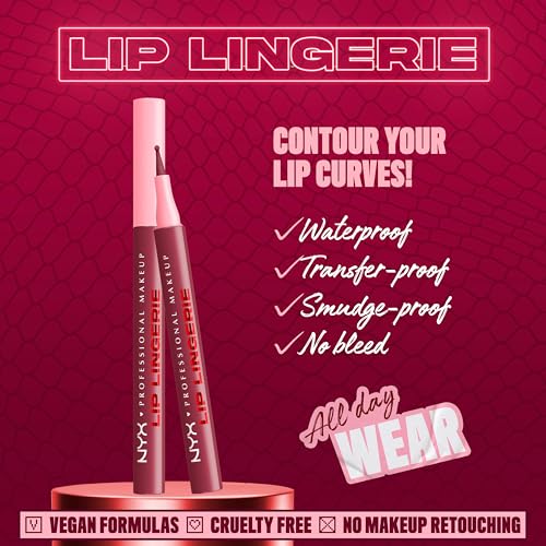 NYX Lip Lingerie Liner Stain - Hot N' Heavy, 0.03 Fl Oz