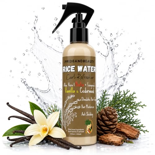 Fermented Rice Water Hair Growth Spray with Biotin & Rosemary - 4 oz