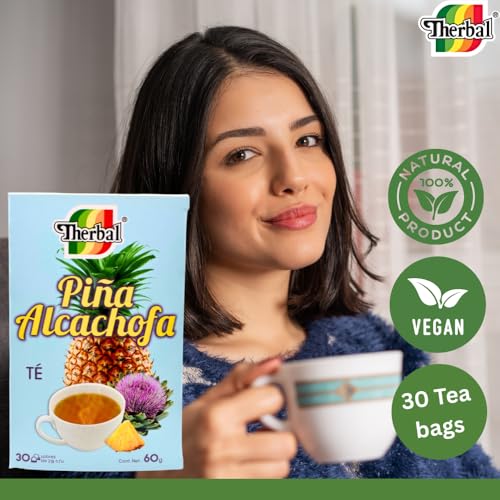 Caffeine-Free Herbal Pineapple Artichoke Tea - 30 Bags