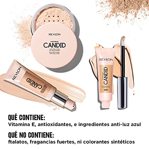 Revlon PhotoReady Candid Anti-Pollution Setting Powder Shade 002, Paraben-Free, 0.34 Fl Oz