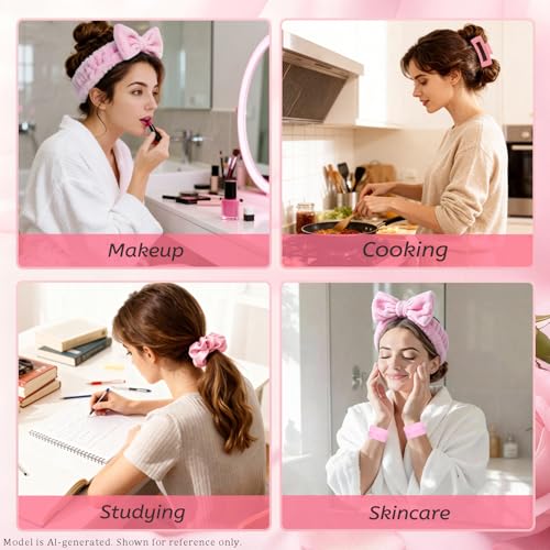 ZAHAT Self Care Gift Set for Women - Pink-B Spa Kit with Accessories