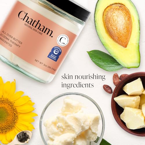 Chatham Natural Skin Care Eczema Relief Cream 3oz for Dry Skin