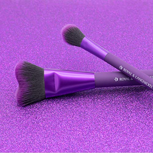 MODA Perfect Pairs Insta-Glow 2-Piece Vegan Makeup Brush Kit