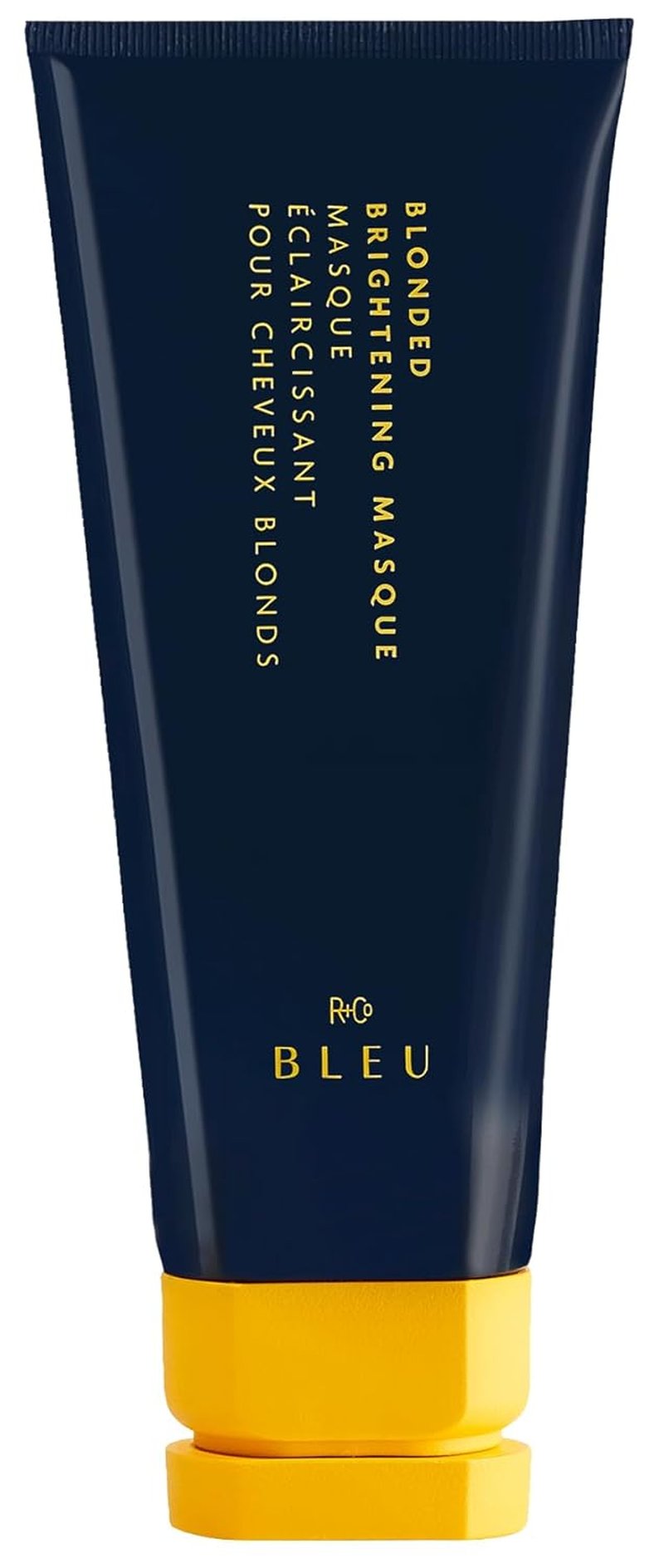 R+Co BLEU Blonded Brightening Masque - Revitalize Dull Blondes, Hydrate & Neutralize Yellow Undertones | 5 oz