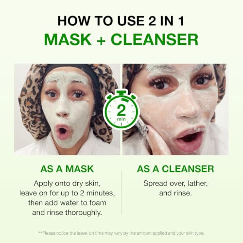Green Tomato Pore Clay Mask Cleanser - 4.05 Fl Oz - Deep Cleanse