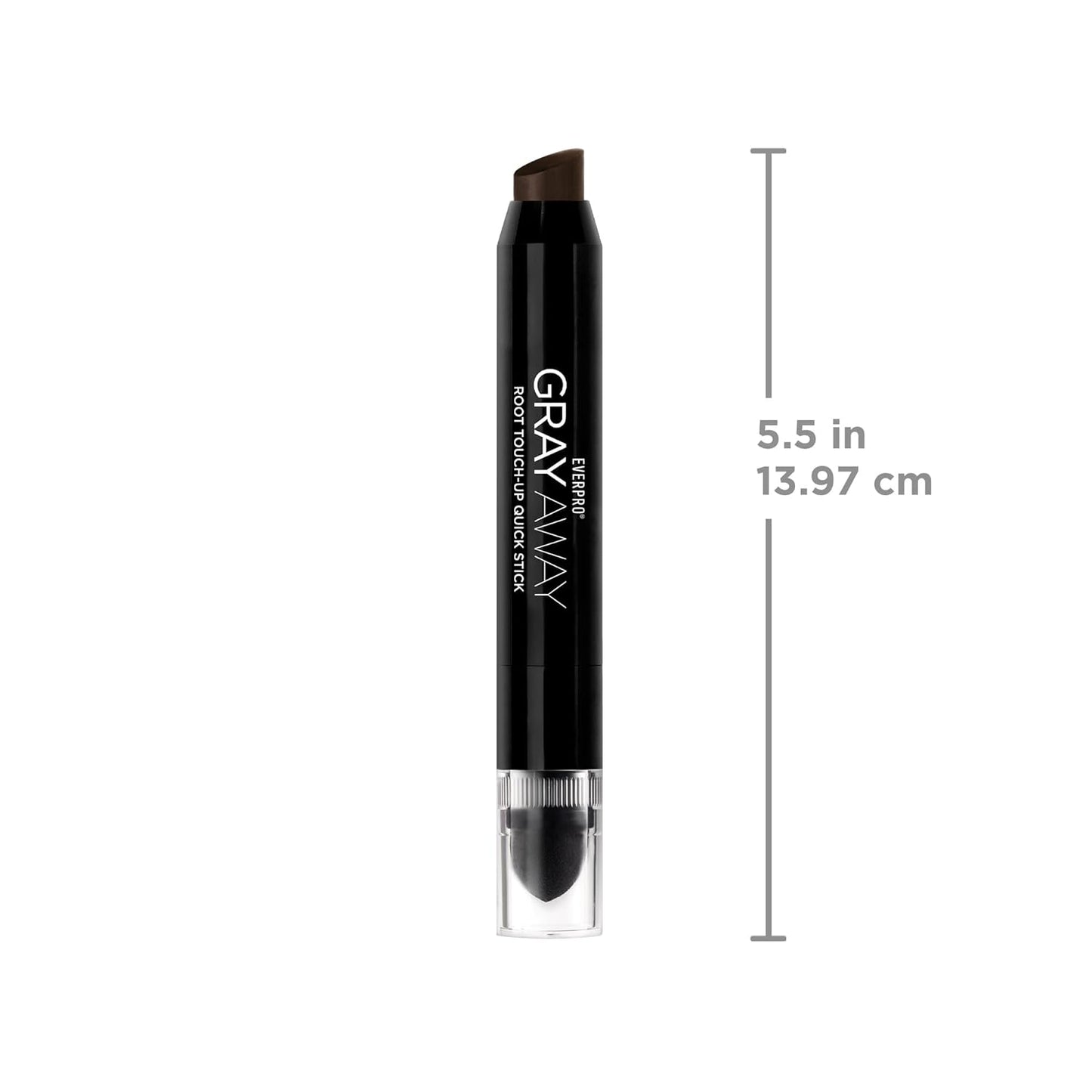 Gray Away Root Touchup Stick - Quick Application for Black/Dark Brown Hair | 0.1 Oz