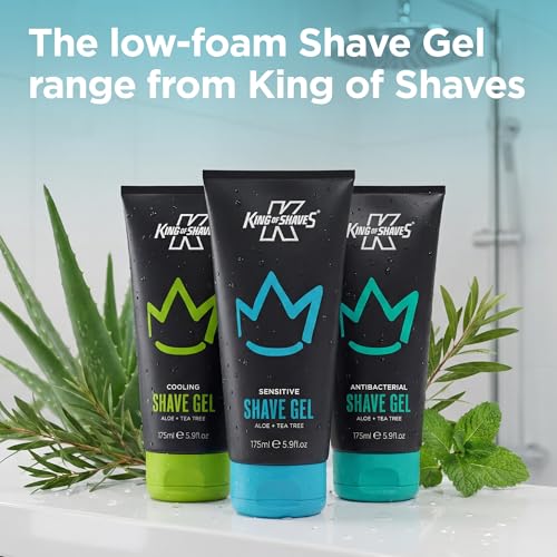 King of Shaves Sensitive Shaving Gel - Low Foam, 5.92 fl oz