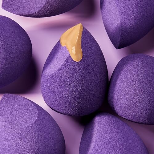 Keys Soulcare Vegan Makeup Blending Sponge - Angled for Precise Application