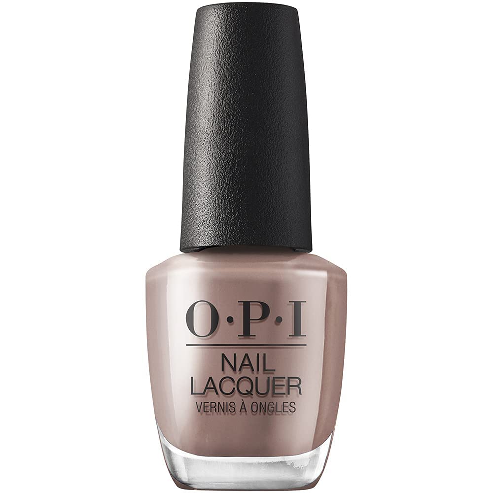 OPI Nail Lacquer - Classic Nail Polish in Nude & Brown Shades - Crème, Shimmer, Glitter | Fast Drying, 0.5 Fl Oz