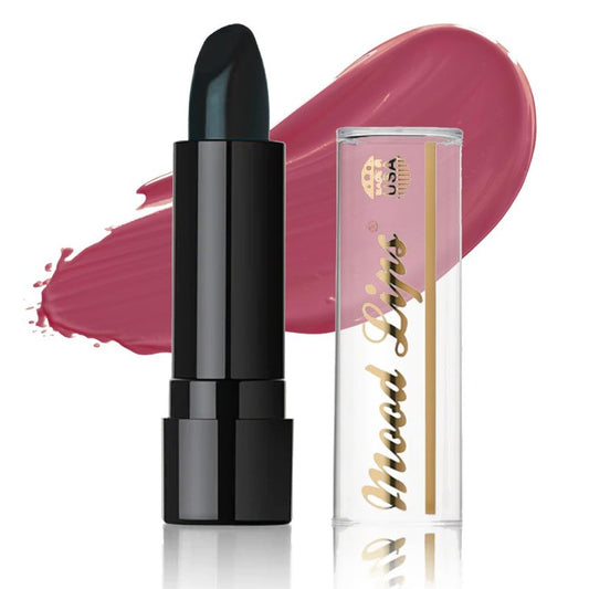 Color Changing Lipstick - Long Lasting pH Tint with Aloe Vera | Hydrating Moisturizer | 12-Hour Wear | Black