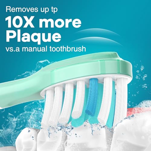 Aoremon Replacement Toothbrush Heads for Philips Sonicare C3 - 4 Count