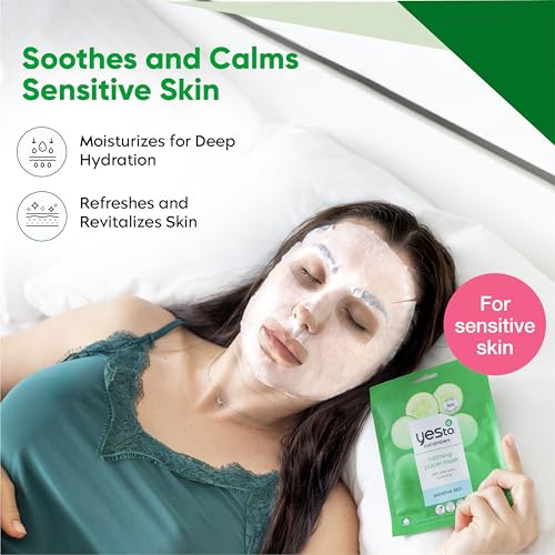 Yes To Masking Favorites Set - Cucumber, Grapefruit & Detox Masks for All Skin Types