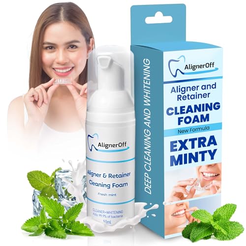 Aligner & Retainer Cleaning Foam - Whitening, Minty Fresh, 50ml