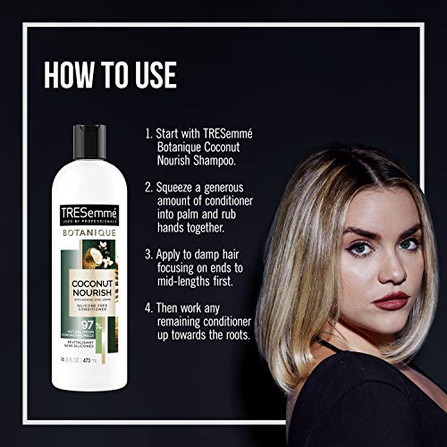 TRESemmé Botanique Coconut Nourish Conditioner for Dry & Damaged Hair - 16 fl oz, Pack of 1