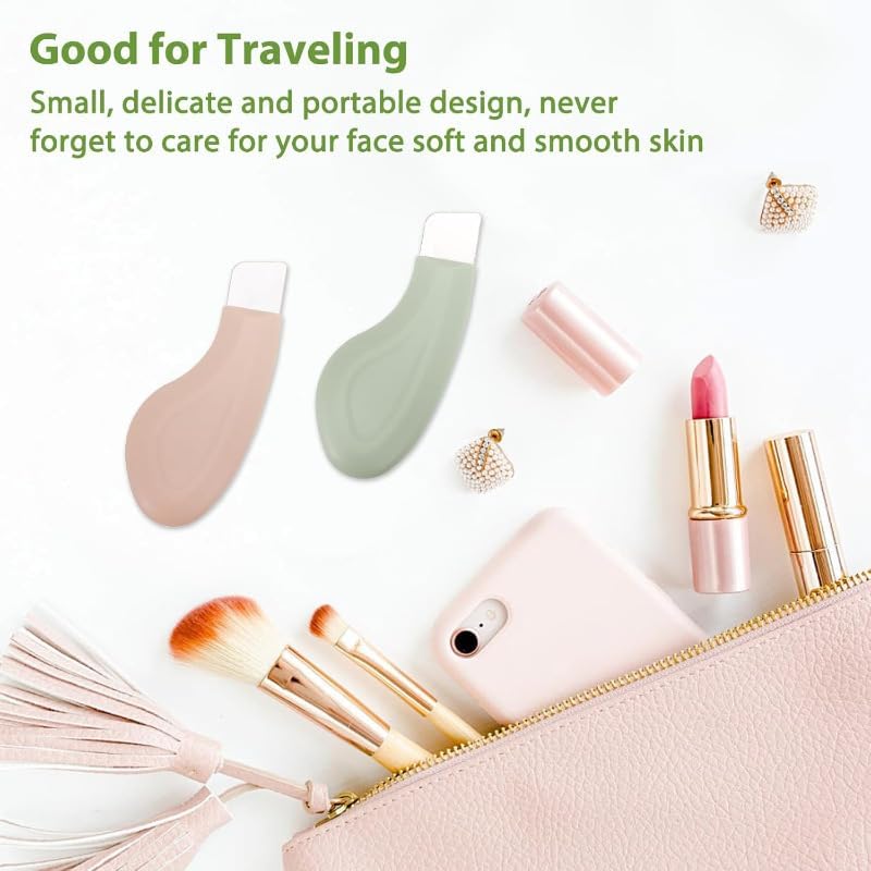 Blackhead Remover Tools - Silicone Face Scraper for Deep Cleansing | Green Color
