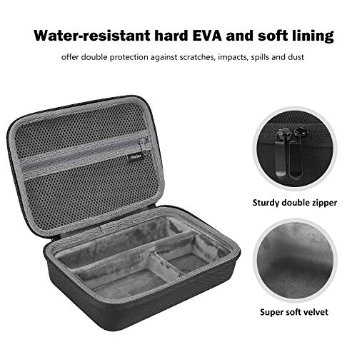 ProCase Hard Travel Case for Norelco Multigroom Series 3000/5000/7000 - Black, S