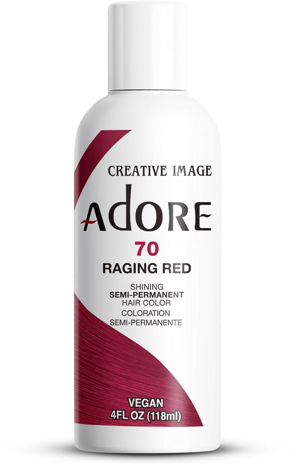 Adore Semi Permanent Hair Color - Mystic Grey | Vegan, Ammonia-Free Hair Dye | 4 Fl Oz