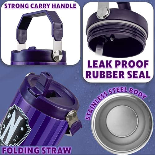 Get Trend 30oz Insulated Tumbler with Straw for Teens - Purple