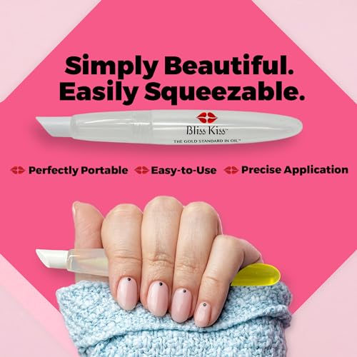 Bliss Kiss Refillable Cuticle Oil Pen 3 Count with Pusher