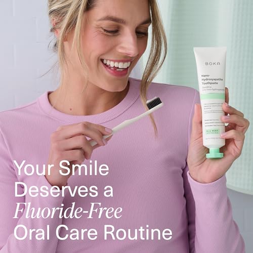 Boka Fluoride-Free Nano Hydroxyapatite Toothpaste - Mint, 4 Oz