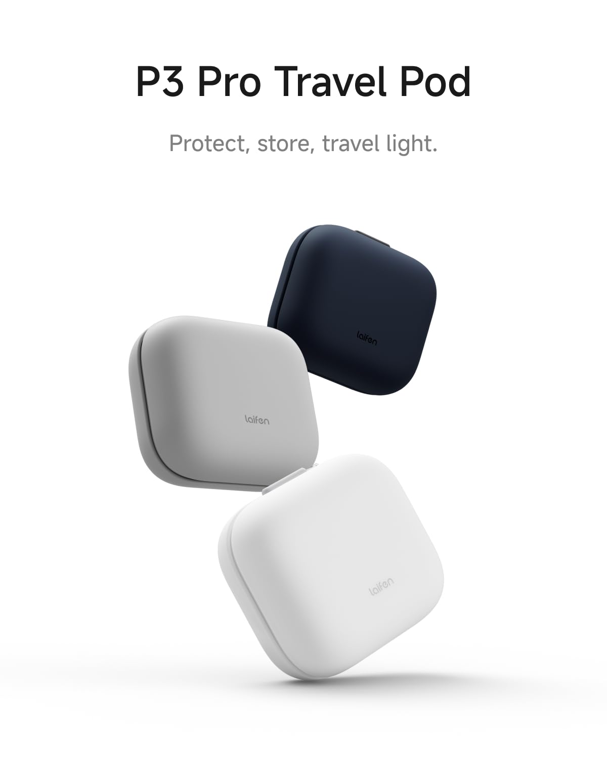 Laifen P3 Pro Electric Shaver Travel Pod (Grey)