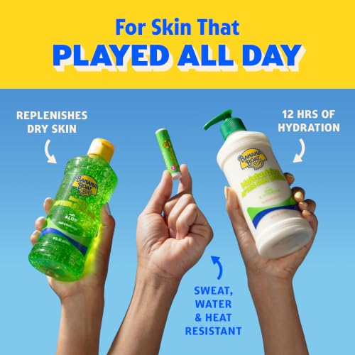 Banana Boat Soothing After Sun Gel Twin Pack with Aloe, 16 fl oz