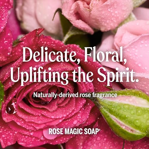 Dr. Bronner's Pure-Castile Liquid Soap Refill - Rose, 32 Fl Oz