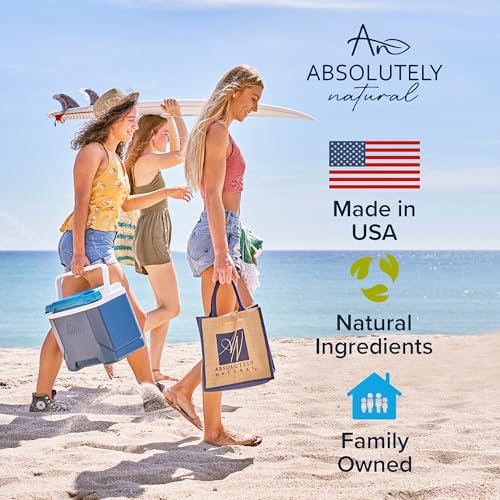 Absolutely Natural Organic Dark Tanning Oil - Reef Safe Sun Tan Enhancer 6oz