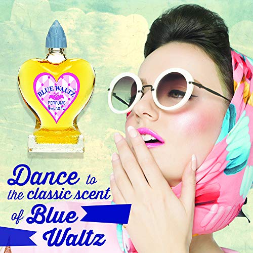 Clubman Blue Waltz Perfume for Women 0.5 oz - Classic Floral Fragrance, 3-Pack