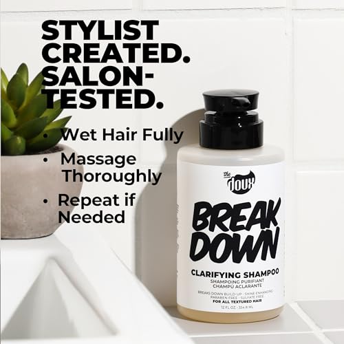 The Doux BREAKDOWN Clarifying Shampoo – Sulfate-Free Rosemary & Vitamin E Detox