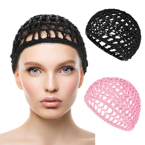 Adjustable Mesh Wig Cap for Thick Long Hair – Braided Crochet Weaving