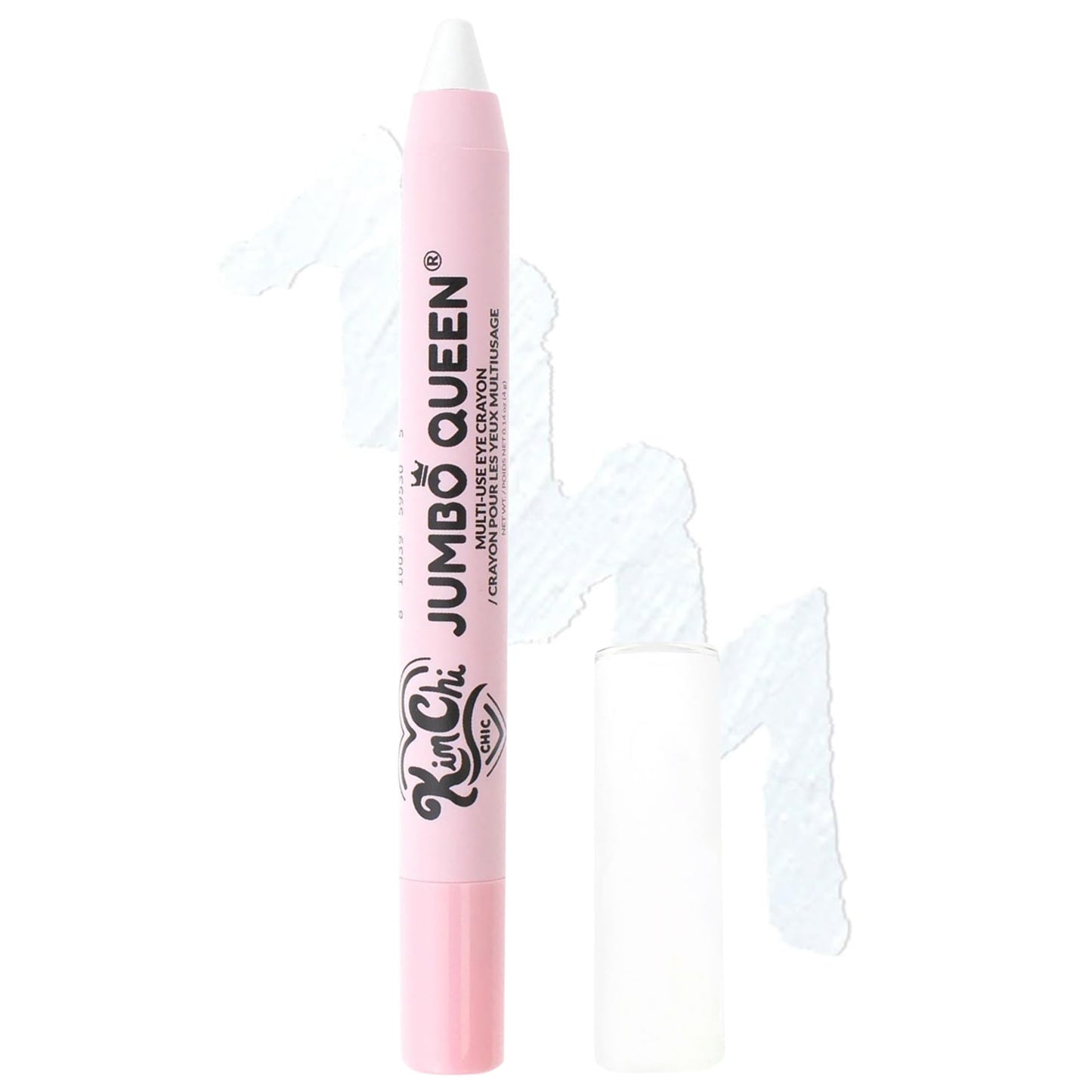 Kimchi Chic Beauty Jumbo Queen Eye Crayon, Multi-Use Cream Eyeshadow Stick, Eyeliner, Highlighter & Primer, Vitamin E Infused, Blendable Neutral Shade, Cruelty-Free, 01 Coconut