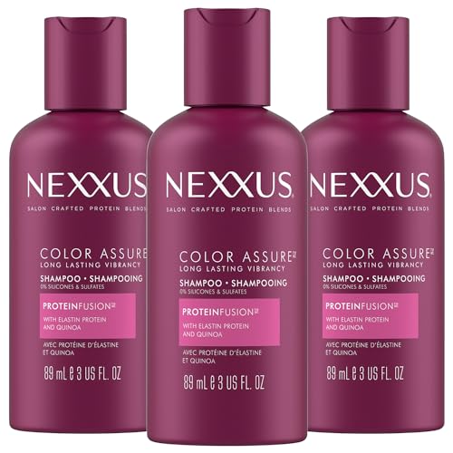 Nexxus Color Assure Shampoo Travel Size 3-Pack – 3 Oz Each