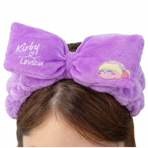 Kirby Purple Headband for Face Washing & Skincare - Kawaii Hair Accessory