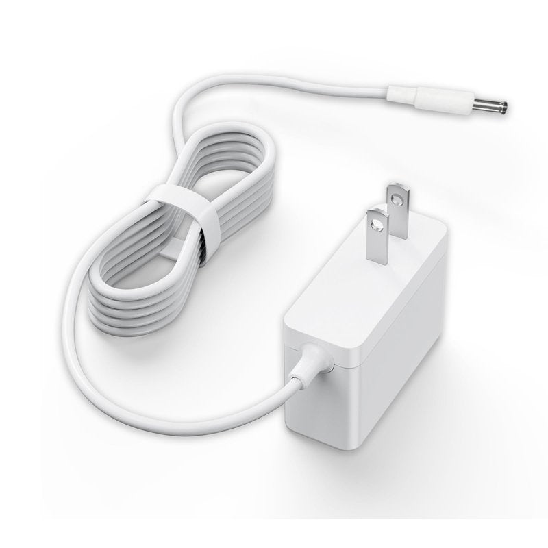 12V Charger Compatible with Levoit Core Mini Air Purifier LAP-C161-WUS LAP-C161-KUS LAPC161WUS LAPC161KUS, AC Adapter Power Supply Chargeing Cable PSU White