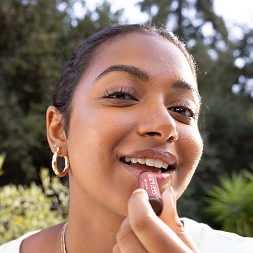 Burt's Bees Rose Tinted Lip Balm 1 Tube - Natural Hydrating Lip Care Duo