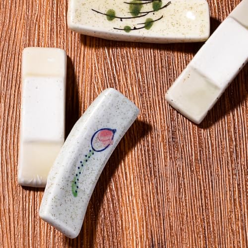 Ceramic Chopstick Holder Set of 4 - Japanese Style Tableware