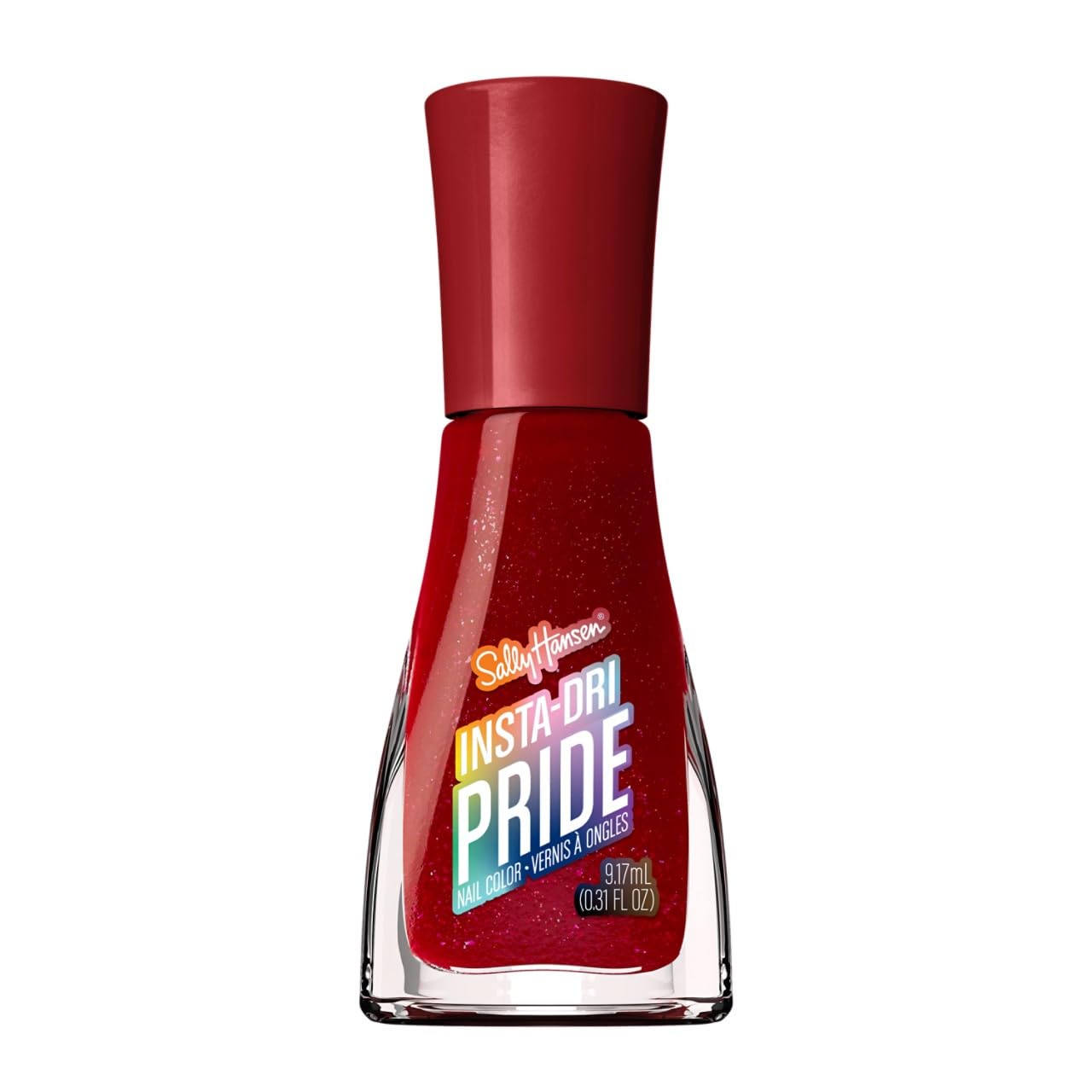 Sally Hansen Nail Polish - Dragon Fruit Crush | Quick-Dry Satin-Matte Finish, One-Coat Application, 0.31oz