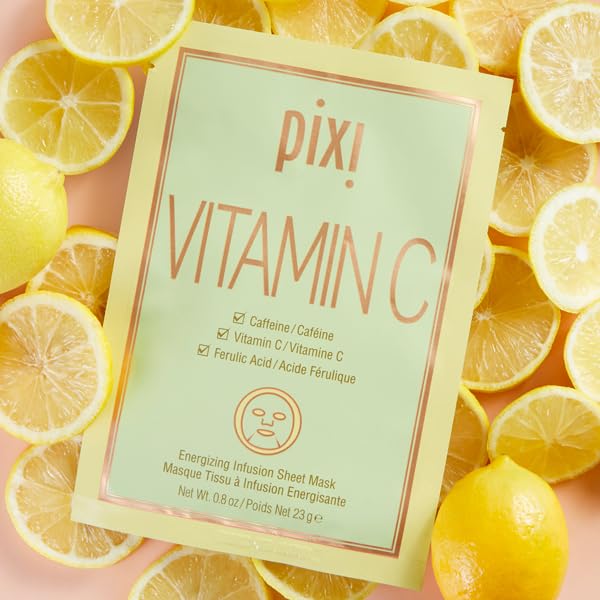 Pixi Beauty Vitamin-C Sheet Masks - Energizing & Hydrating