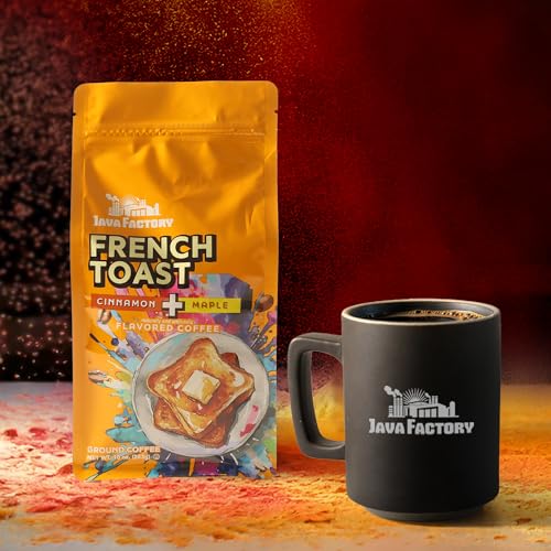Java Factory French Toast Flavored Ground Coffee - 10 Oz Bag