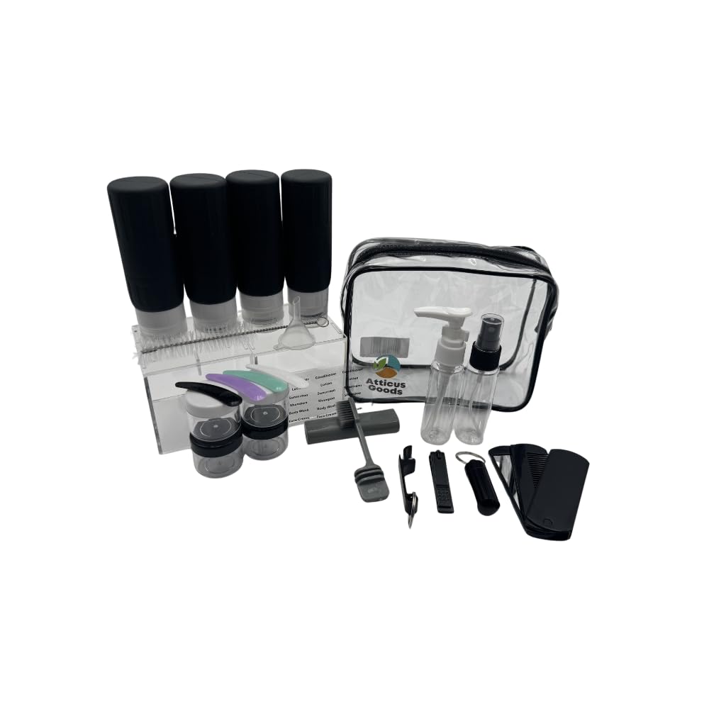 Atticus Goods 23 Piece Travel Size Containers Set