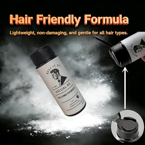 KELUAL DS Hair Texture Powder for Men - Volumizing Styling Powder (2 Pack)