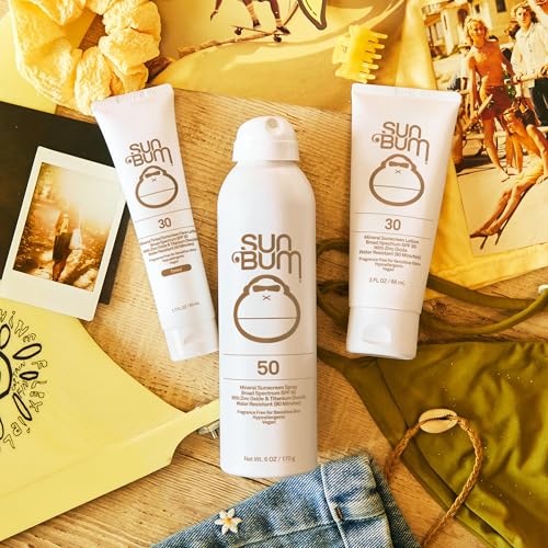 Sun Bum Mineral SPF 30 Tinted Face Sunscreen - 1.7 oz Travel Size