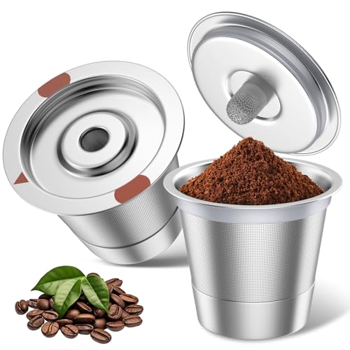 Reusable K Cups for Keurig 1.0 & 2.0 - Stainless Steel Coffee Pods