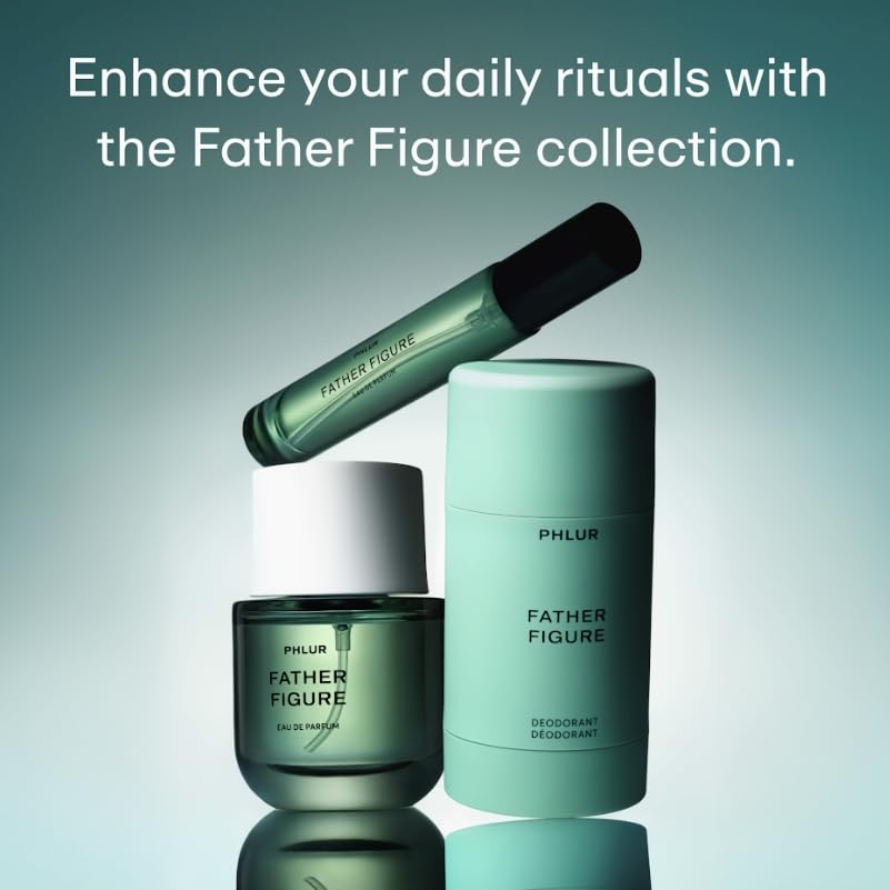 Father Figure Perfume - Unisex Fig & Vanilla Eau de Parfum | 50 mL Fresh Green Fragrance with Waterlily & Jasmine