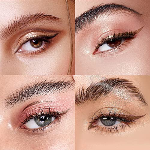 Music Flower Waterproof Liquid Eyeliner Pen Light Brown Metallic Shimmer, Precise Winged Look