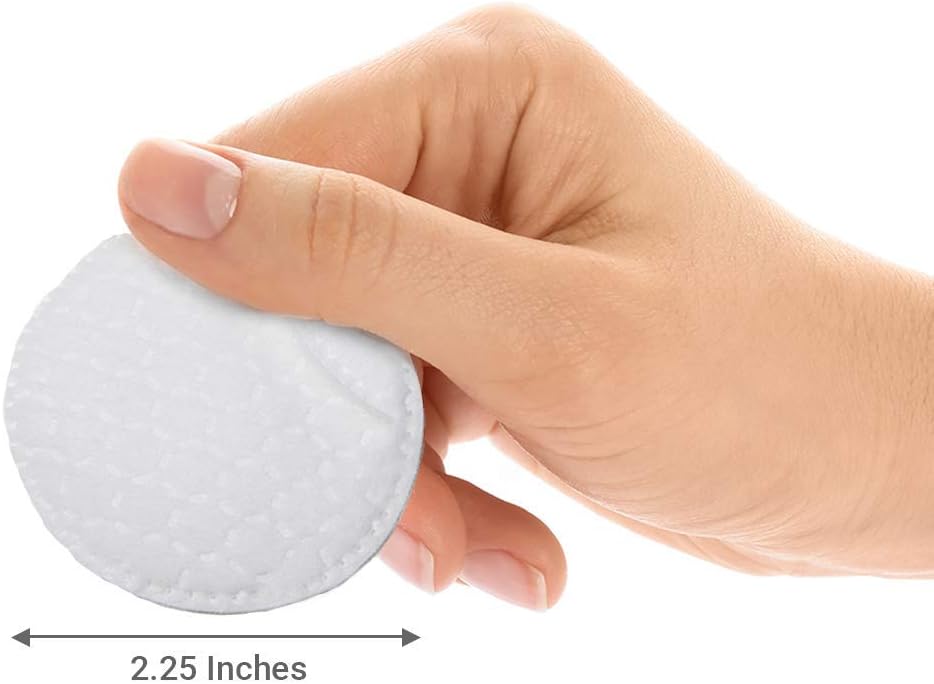 ForPro Premium Cotton Rounds - 100% Pure Stitched Cotton Pads for Makeup Removal | Pack of 6 (600 Count)