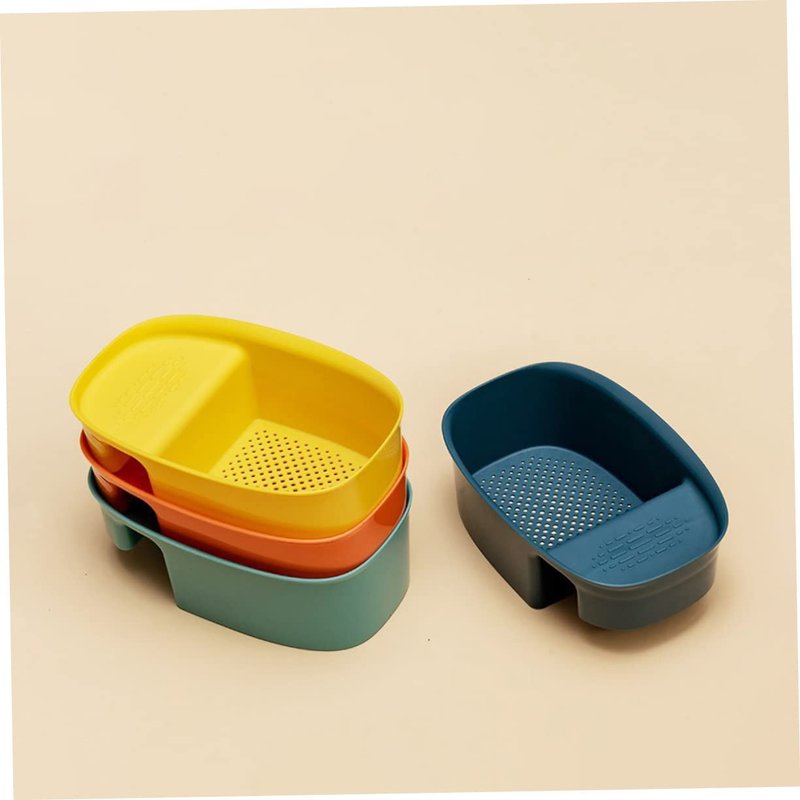 Uonlytech Drain Basket Sink strainers for Kitchen Sink Drainage Food Catcher Sink Drain Strainer Sink Drainer Basket Kitchen Sink Strainer Sink Filter Hanging Basket Multifunction Plastic